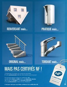 campagne marque NF